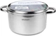 Кастрюля индукционная Ofenbach Casserole из нержавеющей стали 5.5л со стеклянной крышкой (NB-100527) - изображение 7
