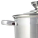Набор 4 кастрюли Ofenbach Casserole из нержавеющей стали (1.1л, 1.7л, 2.4л, 3.4л) со стеклянными крышками (NB-100004) - изображение 7