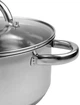 Кастрюля индукционная Ofenbach Casserole из нержавеющей стали 3л со стеклянной крышкой - изображение 4