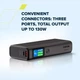 Батарея универсальная Canyon 20000mAh OnPower 230 TFT PD/130W Dark Grey (CNS-CPB230DG) - изображение 7