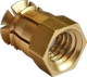 Втулка M6 8x12мм с пластиковым шариком латунь (25шт.) [3M0003M03790906120] Metalvis - изображение 1