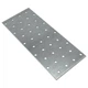 Пластина 80х300х2мм оцинкована перфорована (10шт.) [3MU00500000080C020] Metalvis - зображення 1