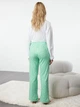 Пижамные брюки большого размера хлопковые Trendyol THMSS23PJ00002 XL Зеленые (8683050255365) - изображение 2