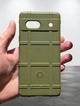 Чохол протиударний RUGGED SHIELD для Google Pixel 7a Зелений - изображение 1