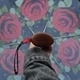 Мини зонт женский механический Fulton L501-041635 Huge Rose (Огромная роза) - изображение 6