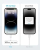 Кабель 322 USB-C to Lightning - 0.9m Nylon White Anker (teh0022028) - изображение 4