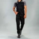 Поло Joma Polo Shirt Combi S/S Black/Grey 101371.111 S - изображение 6