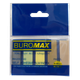 Закладки пластиковые с клейким слоем Buromax 45x12мм 125 листов (BM.2302-99) - изображение 1