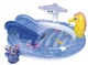 Детский игровой надувной центр , бассейн с горкой PlayTive 203х89х185см Синий - изображение 1