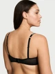 Бюстгальтер Victoria's Secret деми Sheer Shine Very Sexy 34D Чорний (26970620) - изображение 2