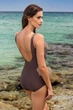Купальник Суцільний Жіночий Etna Paula 2GO Кавовий 46(3XL) - изображение 2