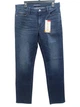 Чоловічі джинси Calvin Klein прямі, синього кольору, W32/L32 - изображение 2