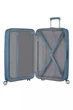 Комплект валіз American Tourister Soundbox BLUE Spinner Валіза + ручна поклажа, бірюзового кольору - зображення 7