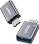 Адаптер-перехідник Anker Type-C to USB 3.0, 5Gbps, Gray - зображення 2