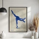 Постер Roomy "Blue Dancer" Черная рамка с глянцевым стеклом A3 (42x29.7 cm) - изображение 3