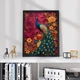 Постер Roomy "Majestic Peacock" Без рамки A4 (29.7x21 cm) - зображення 3