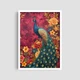 Постер Roomy "Majestic Peacock" Без рамки A4 (29.7x21 cm) - зображення 5