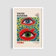 Постер Roomy "Kusama Eyes" Без рамки A4 (29.7x21 cm) - зображення 2
