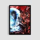 Постер Roomy "Bleach Hollow Transformation" Черная рамка с антибликовым стеклом A3 (42x29.7 cm) - изображение 1