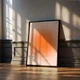 Постер Roomy "Orange Glow" Белая рамка с антибликовым стеклом A2 (59.4x42 cm.) - изображение 4