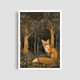 Постер Roomy "Fox and Night" Черная рамка с глянцевым стеклом A4 (29.7x21 cm) - изображение 5