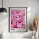 Постер Roomy "Pink Marble" Без рамки A4 (29.7x21 cm) - изображение 5