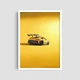 Постер Roomy "Yellow Beast" Белая рамка с глянцевым стеклом A4 (29.7x21 cm) - изображение 5