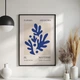 Постер Roomy "Blue Coral 2" Без рамки A4 (29.7x21 cm) - изображение 3