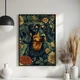 Постер Roomy "Black Dog" Белая рамка с глянцевым стеклом A4 (29.7x21 cm) - изображение 2
