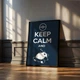 Постер Roomy "Pokemon Keep Calm" Белая рамка с глянцевым стеклом A4 (29.7x21 cm) - изображение 4