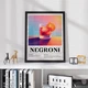 Постер Roomy "Negroni" Біла рамка з глянцевим склом A4 (29.7x21 cm) - зображення 3