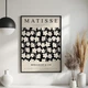 Постер Roomy "Black White Flowers" Без рамки A2 (59.4x42 cm.) - зображення 2
