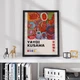 Постер Roomy "Kusama Crab" Черная рамка с антибликовым стеклом A4 (29.7x21 cm) - изображение 4