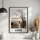 Постер Персонализированный "Photo Love" Чорна рамка з глянцевим склом A4 (29.7x21 cm) - изображение 2
