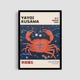Постер Roomy "Kusama Crab 1" Без рамки A4 (29.7x21 cm) - изображение 1