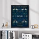 Постер Roomy "Birds" Черная рамка с антибликовым стеклом A3 (42x29.7 cm) - изображение 3