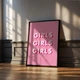 Постер Roomy "Girls Girls" Без рамки A2 (59.4x42 cm.) - зображення 3