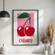 Постер Roomy "Cherry Duo" Без рамки A4 (29.7x21 cm) - зображення 3