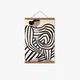 Постер Roomy "Flowing Lines" Без рамки A4 (29.7x21 cm) - изображение 3