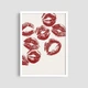 Постер Roomy "Lip Kisses" Без рамки A4 (29.7x21 cm) - зображення 2