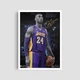 Постер Roomy "Black Mamba" Белая рамка с глянцевым стеклом A4 (29.7x21 cm) - изображение 5