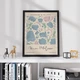 Постер Roomy "Floral Pattern" Біла рамка з глянцевим склом A4 (29.7x21 cm) - зображення 5