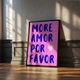 Постер Roomy "More Amor" Без рамки A3 (42x29.7 cm) - изображение 4