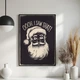 Постер Roomy "Santa Black" Белая рамка с глянцевым стеклом A1 (84.1x59.4 cm.) - изображение 2