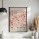 Постер Roomy "Flower Pattern" Біла рамка з глянцевим склом A4 (29.7x21 cm) - зображення 5