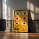 Постер Roomy "Yellow Eyes" Без рамки A2 (59.4x42 cm.) - зображення 3