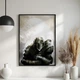 Постер Roomy "Armored Knight" Белая рамка с глянцевым стеклом A2 (59.4x42 cm.) - изображение 2