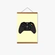Постер Roomy "Xbox Controller Yellow" Белая рамка с глянцевым стеклом A4 (29.7x21 cm) - изображение 6