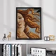 Постер Roomy "Goddess of Winds" Белая рамка с глянцевым стеклом A4 (29.7x21 cm) - изображение 3