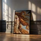 Постер Roomy "Goddess of Winds" Белая рамка с глянцевым стеклом A4 (29.7x21 cm) - изображение 5